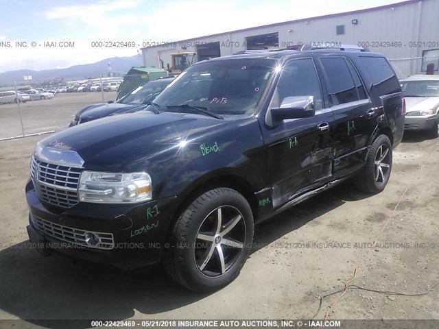 5LMFU28588LJ04393 - 2008 LINCOLN NAVIGATOR BLACK photo 2