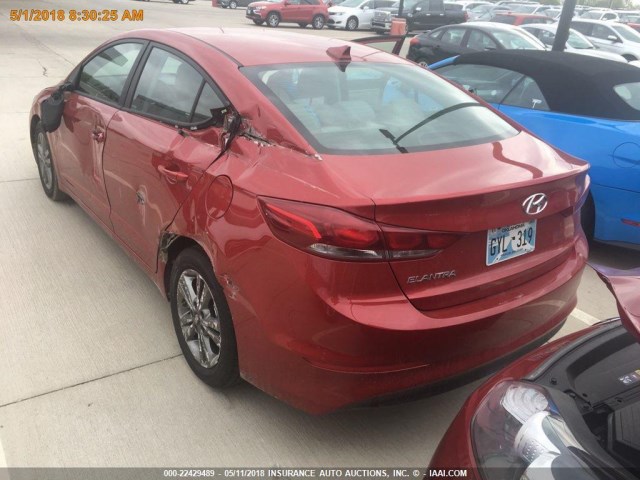 5NPD84LF4JH297327 - 2018 HYUNDAI ELANTRA SEL/VALUE/LIMITED RED photo 11