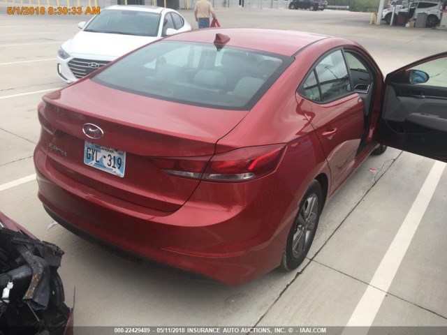 5NPD84LF4JH297327 - 2018 HYUNDAI ELANTRA SEL/VALUE/LIMITED RED photo 17