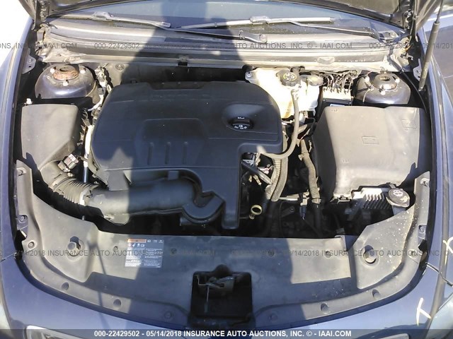 1G1ZC5E16BF172930 - 2011 CHEVROLET MALIBU 1LT 深蓝色 照片 10
