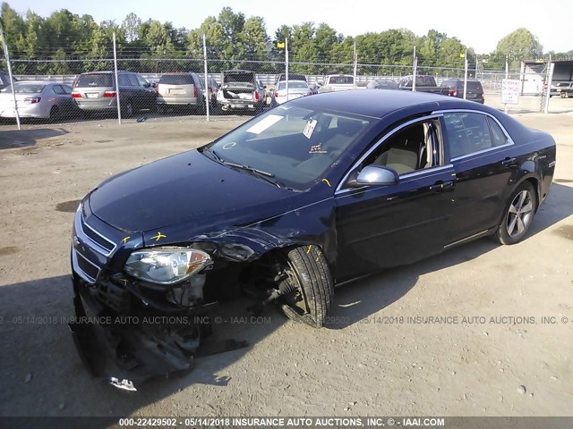 1G1ZC5E16BF172930 - 2011 CHEVROLET MALIBU 1LT 深蓝色 照片 2