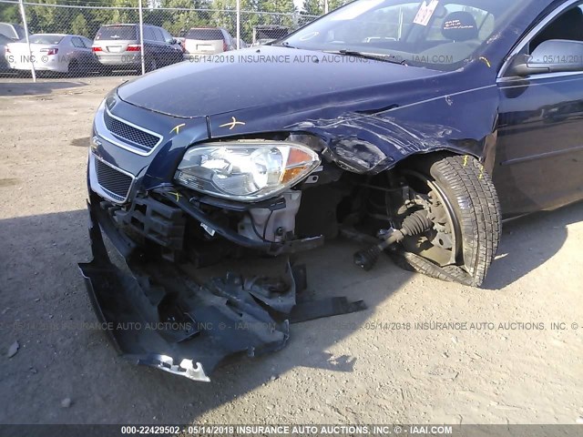 1G1ZC5E16BF172930 - 2011 CHEVROLET MALIBU 1LT 深蓝色 照片 6