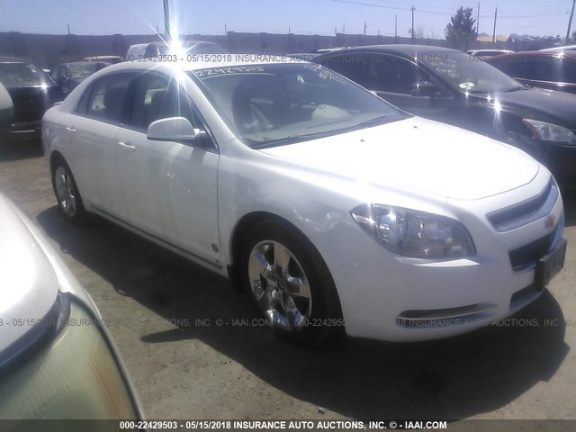 1G1ZH57B89F132611 - 2009 CHEVROLET MALIBU 1LT 白色 照片 1