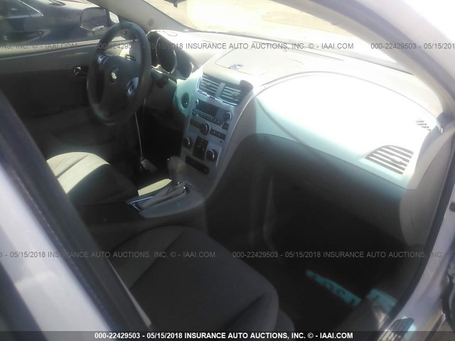 1G1ZH57B89F132611 - 2009 CHEVROLET MALIBU 1LT 白色 照片 5