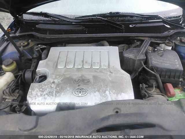 4T1BK46K58U073013 - 2008 TOYOTA CAMRY LE/XLE/SE ლურჯი ფოტო 10