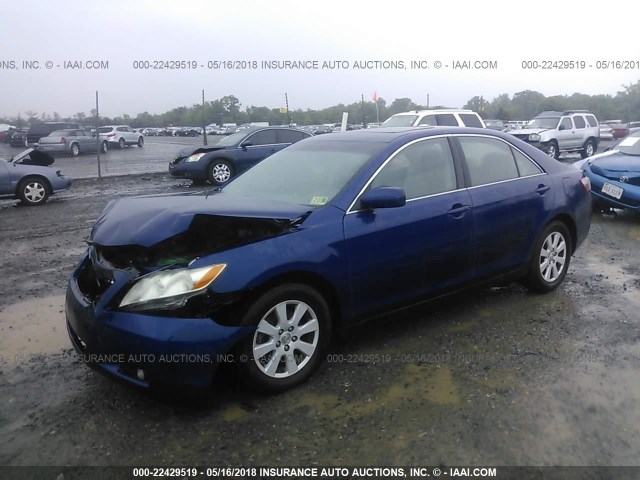 4T1BK46K58U073013 - 2008 TOYOTA CAMRY LE/XLE/SE ლურჯი ფოტო 2