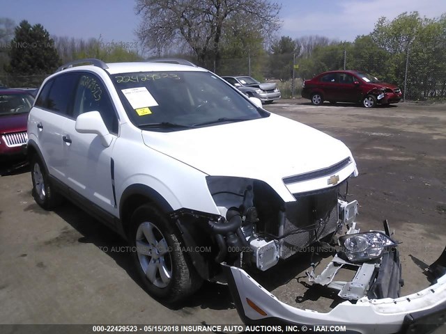 3GNAL2EK4CS576213 - 2012 CHEVROLET CAPTIVA SPORT/LS WHITE photo 1