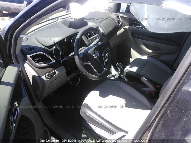 KL4CJBSB0DB097922 - 2013 BUICK ENCORE CONVENIENCE BLACK photo 5