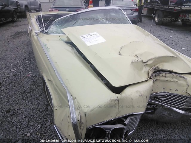 6Y86G436983 - 1966 LINCOLN CONTINENTAL  BEIGE photo 6