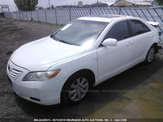 4T1BK46K48U563894 - 2008 TOYOTA CAMRY LE/XLE/SE Ақ фото 2