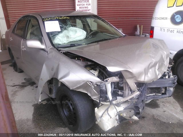 4T1BE32K72U547462 - 2002 TOYOTA CAMRY LE/XLE/SE ოქროსფერი ფოტო 1