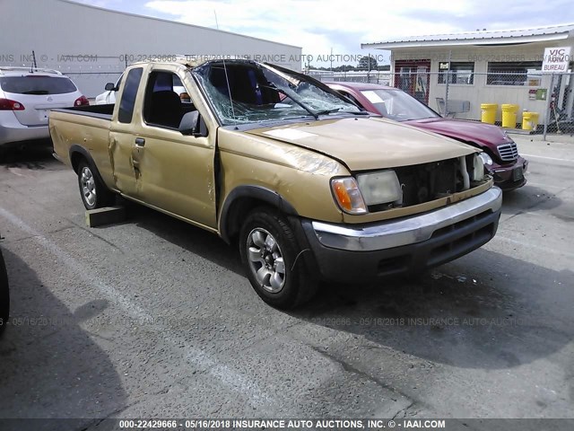 1N6DD26S9WC382236 - 1998 NISSAN FRONTIER KING CAB XE/KING CAB SE GOLD photo 1