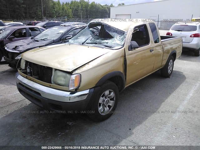 1N6DD26S9WC382236 - 1998 NISSAN FRONTIER KING CAB XE/KING CAB SE GOLD photo 6