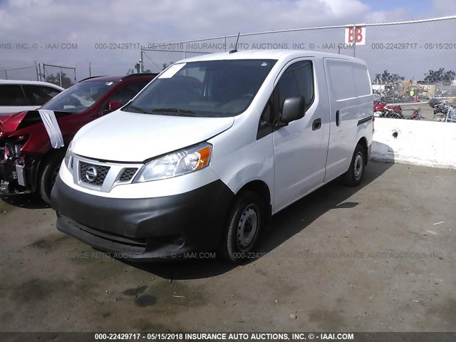 3N6CM0KN7FK712921 - 2015 NISSAN NV200 2.5S/2.5SV WHITE photo 2