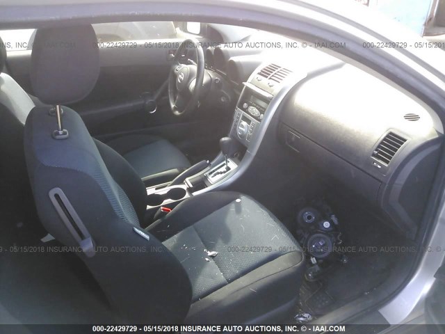 JTKDE167770217349 - 2007 TOYOTA SCION TC 银色 照片 5