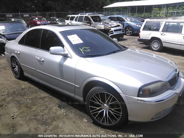 1LNHM86SX4Y610649 - 2004 LINCOLN LS Gümüş foto 1