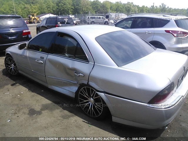 1LNHM86SX4Y610649 - 2004 LINCOLN LS Gümüş foto 3