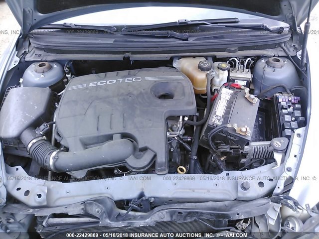 1G1ZH57B094101851 - 2009 CHEVROLET MALIBU 1LT 灰色 照片 10