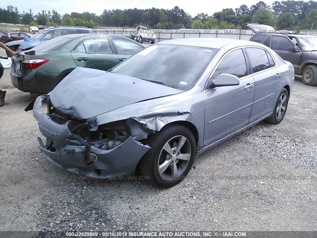 1G1ZH57B094101851 - 2009 CHEVROLET MALIBU 1LT 灰色 照片 2