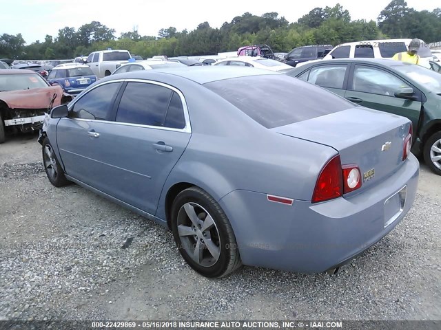 1G1ZH57B094101851 - 2009 CHEVROLET MALIBU 1LT 灰色 照片 3