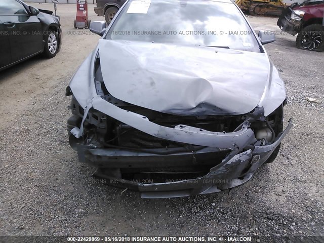 1G1ZH57B094101851 - 2009 CHEVROLET MALIBU 1LT 灰色 照片 6