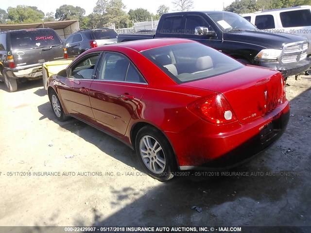 1G2ZG578964112149 - 2006 PONTIAC G6 SE1 RED photo 3