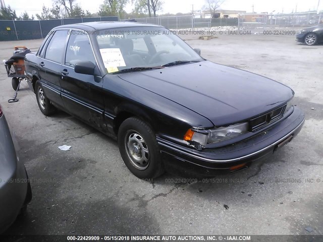 JA3CR46V2NU047882 - 1992 MITSUBISHI GALANT BLACK photo 1