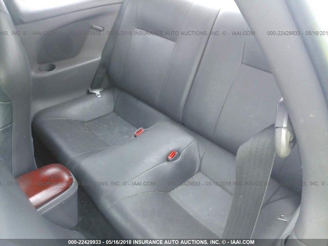 JTDDY38T6Y0020713 - 2000 TOYOTA CELICA GT-S SILVER photo 8