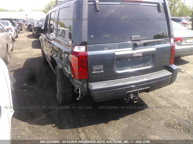 1J8HG48K08C134943 - 2008 JEEP COMMANDER SPORT Azul oscuro foto 6