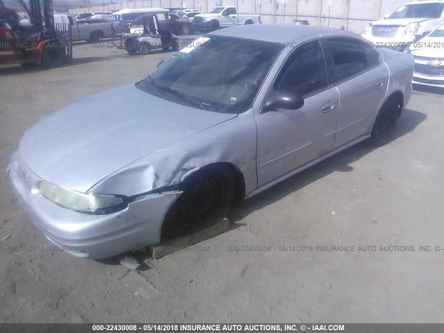 1G3NL52F02C271363 - 2002 OLDSMOBILE ALERO GL SILVER photo 6