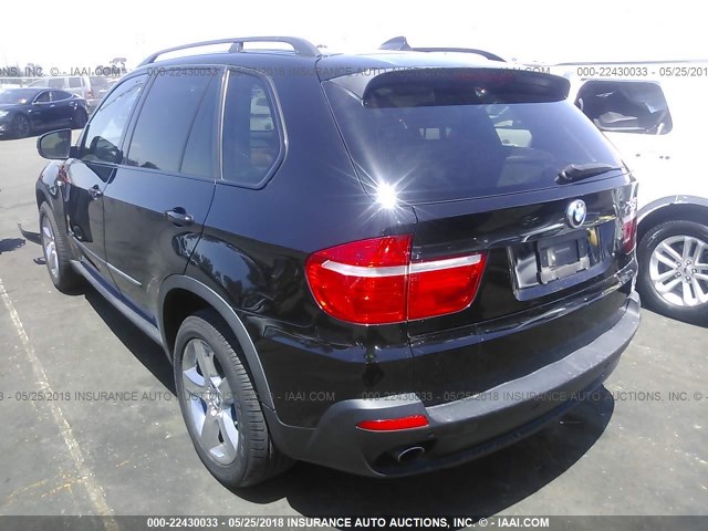 5UXFE43559L260494 - 2009 BMW X5 XDRIVE30I BLACK photo 3