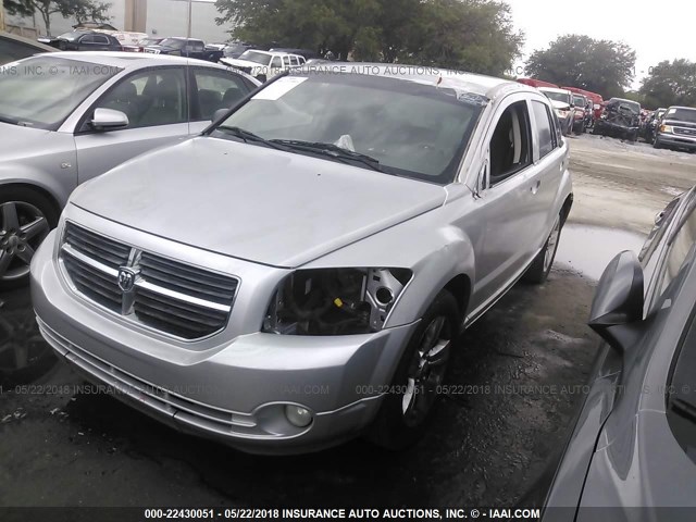 1B3CB3HA5BD126132 - 2011 DODGE CALIBER MAINSTREET SILVER photo 2