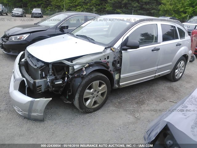 1B3HB48B87D566339 - 2007 DODGE CALIBER SXT SILVER photo 2