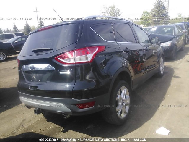 1FMCU0J92GUA38259 - 2016 FORD ESCAPE TITANIUM BLACK photo 4