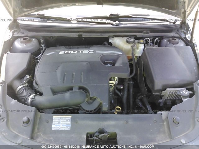 1G1ZH57B294247796 - 2009 CHEVROLET MALIBU 1LT 灰色 照片 10