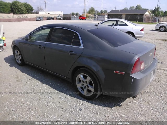 1G1ZH57B294247796 - 2009 CHEVROLET MALIBU 1LT 灰色 照片 3