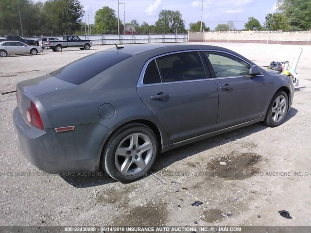 1G1ZH57B294247796 - 2009 CHEVROLET MALIBU 1LT 灰色 照片 4