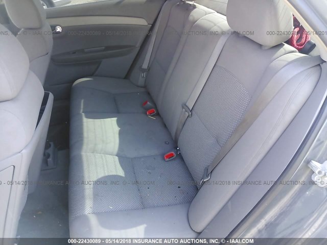 1G1ZH57B294247796 - 2009 CHEVROLET MALIBU 1LT 灰色 照片 8