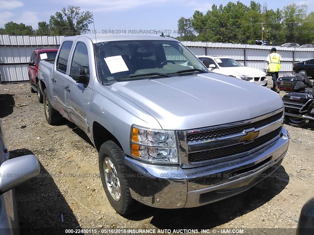 3GCPCREA5DG278227 - 2013 CHEVROLET SILVERADO C1500  LS SILVER photo 1