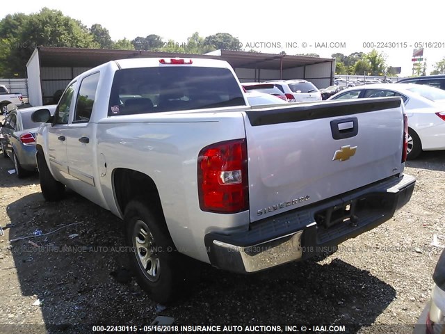 3GCPCREA5DG278227 - 2013 CHEVROLET SILVERADO C1500  LS SILVER photo 3