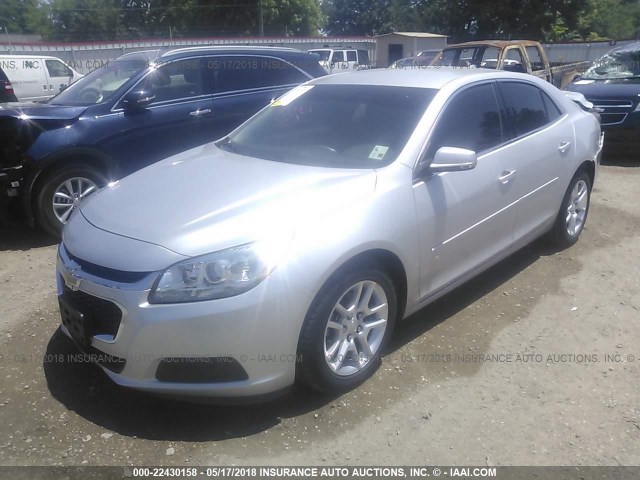 1G11C5SL9EF182746 - 2014 CHEVROLET MALIBU 1LT SILVER photo 2
