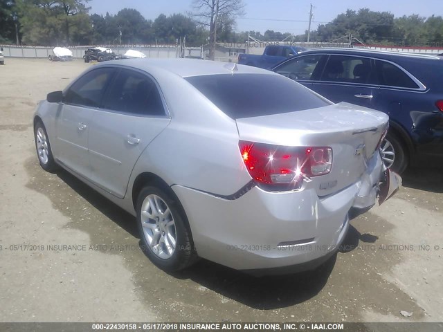 1G11C5SL9EF182746 - 2014 CHEVROLET MALIBU 1LT SILVER photo 3