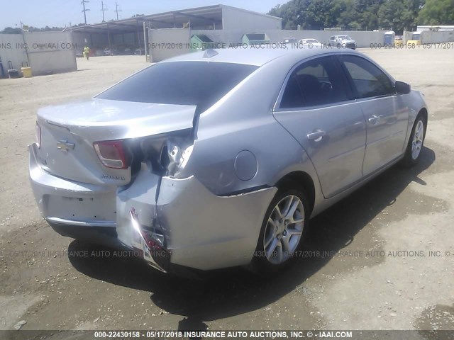 1G11C5SL9EF182746 - 2014 CHEVROLET MALIBU 1LT SILVER photo 4