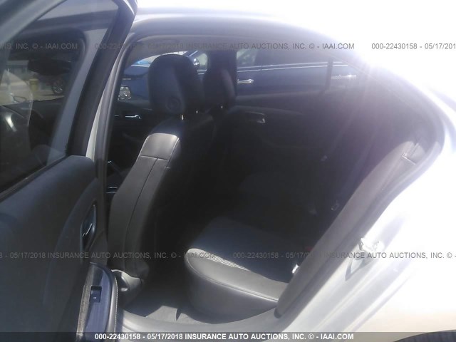 1G11C5SL9EF182746 - 2014 CHEVROLET MALIBU 1LT SILVER photo 8
