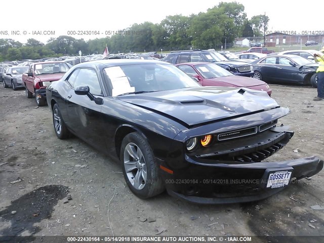 2C3CDZAG7FH894623 - 2015 DODGE CHALLENGER SXT BLACK photo 1