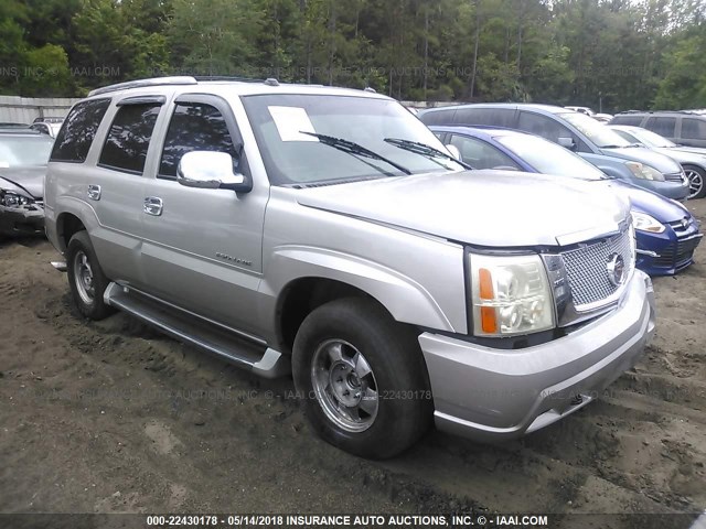 1GYEC63T14R228378 - 2004 CADILLAC ESCALADE LUXURY ვერცხლისფერი ფოტო 1