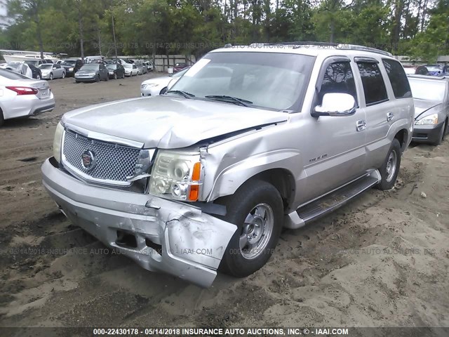 1GYEC63T14R228378 - 2004 CADILLAC ESCALADE LUXURY SILVER photo 2