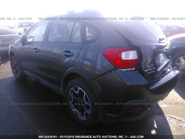 JF2GPACC4EH336413 - 2014 SUBARU XV CROSSTREK 2.0 PREMIUM BLACK photo 3