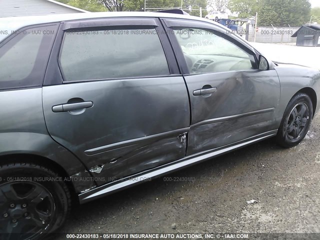 1G1ZU64884F165143 - 2004 CHEVROLET MALIBU MAXX LT GRAY photo 6