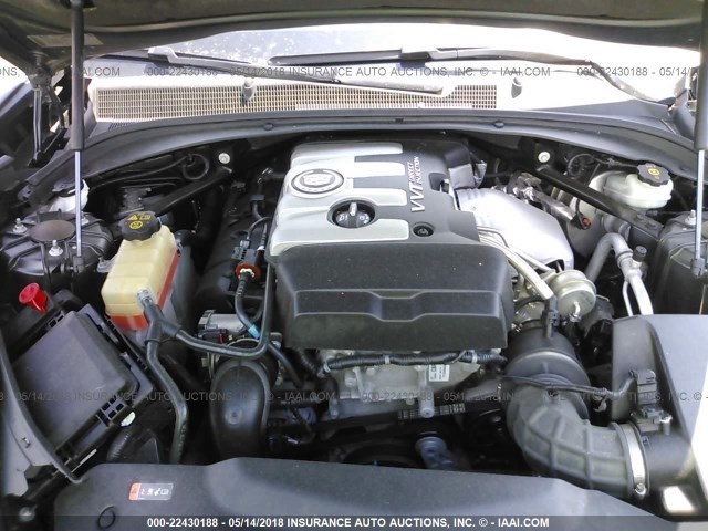 1G6AP5SX9E0143241 - 2014 CADILLAC CTS GRAY photo 10